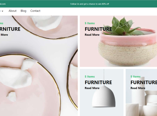 landing page